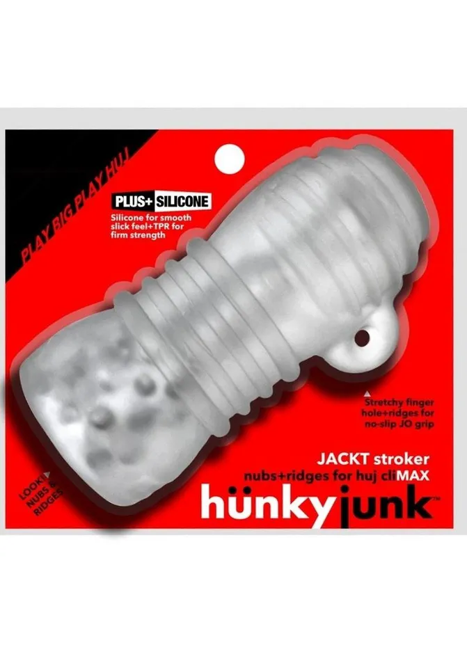 Jackt Textured Stroker Hunkyjunk Male Sex Toys