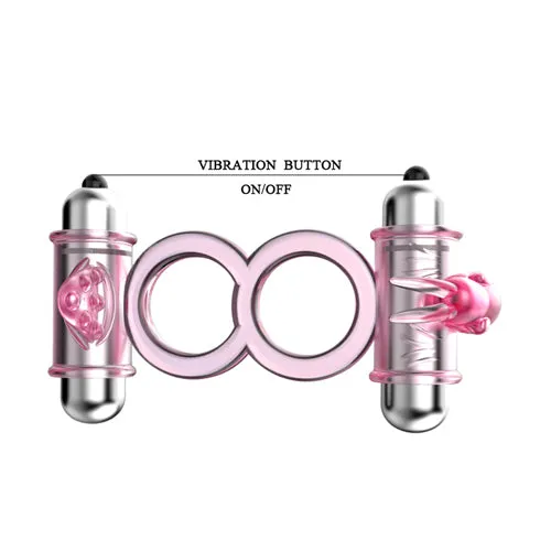 Baile Bunny Snuggles Cock Clit Ring Male Sex Toys