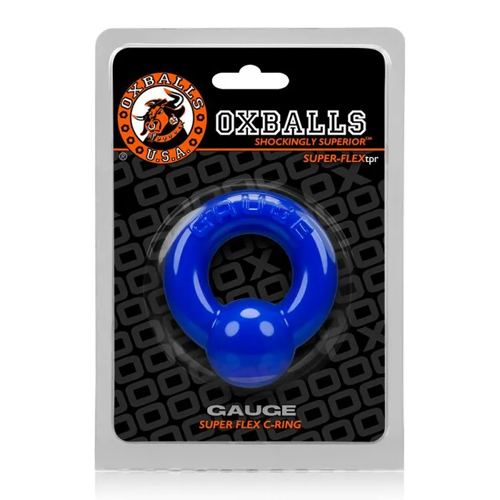 Gauge Cockring Oxballs Police Blue OXBALLS Vibrators