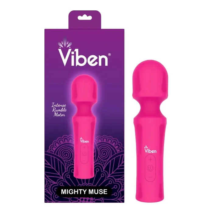 Vibrant Vibes Australia Quality Sex Toys Great Prices Vibrators Viben Mighty Muse Massager Hot Pink