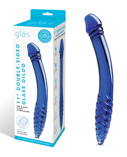 Glas Dildos Glass 11 Doublesided Dildo GSpot PSpot Stimulation