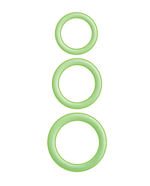 Nasstoys Dildos Enhancer Silicone Glow in the Dark Cock Rings
