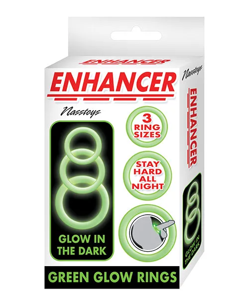 Nasstoys Dildos Enhancer Silicone Glow in the Dark Cock Rings
