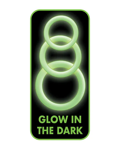 Nasstoys Dildos Enhancer Silicone Glow in the Dark Cock Rings