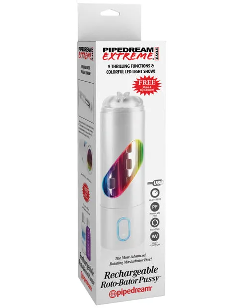 Pdx Extreme Rechargeable Rotobator Pussy Pipedream Male Sex Toys