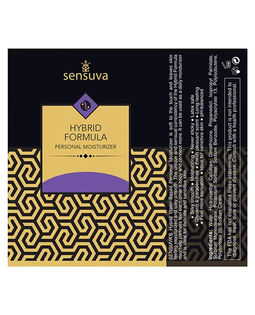 Sensuva Hybrid Personal Moisturizer Unscented Sensuva Vibrators