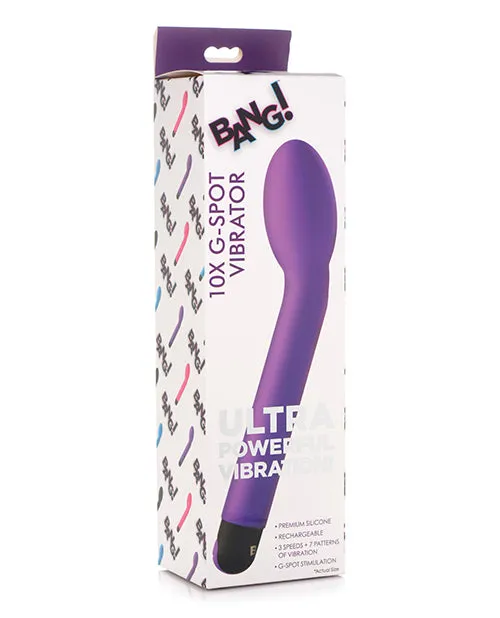 XR Brands Vibrators Bang 10x G Spot Vibrator XR Brands Vibrators Bang 10x G Spot Vibrator