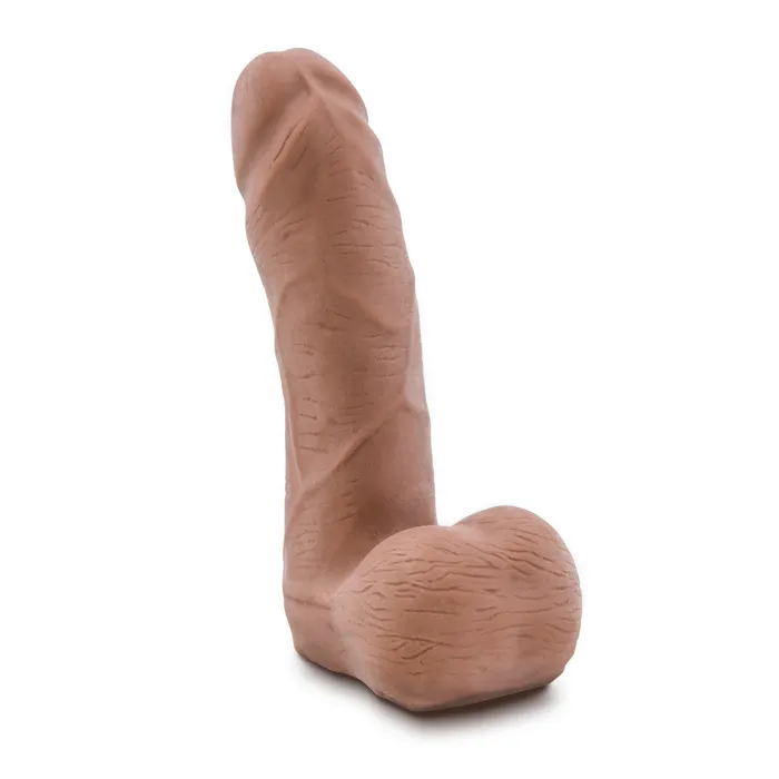 Au Naturel By Blush Carlito Realistic Latin 5Inch Long Dildo With Balls Blush Dildos