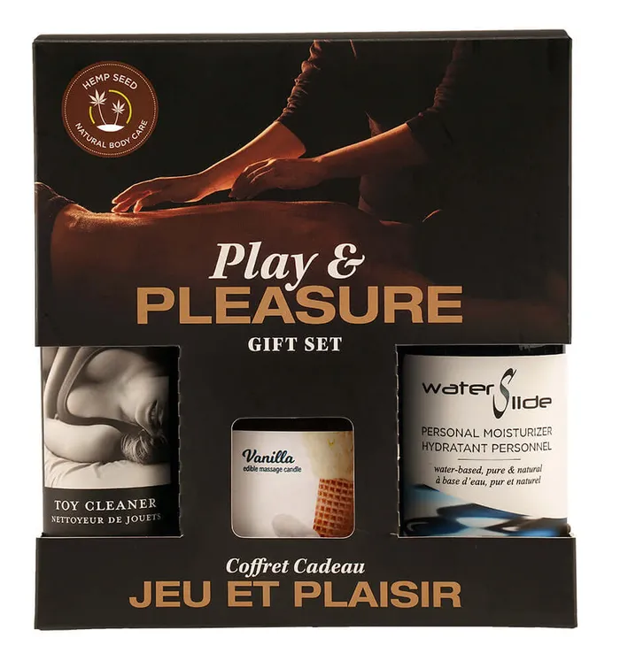 Dildos Earthly Body Play and Pleasure Gift Set Vanilla