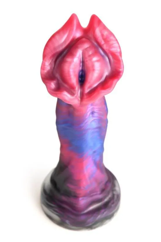 Dildos XR Brands Creature Cocks Demogorgon Silicone Dildo Fantasy Flared Head Design