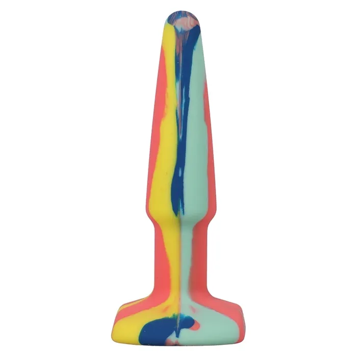 DOC JOHNSON Male Sex Toys APlay Groovy Silicone Anal PlugSunrise 4
