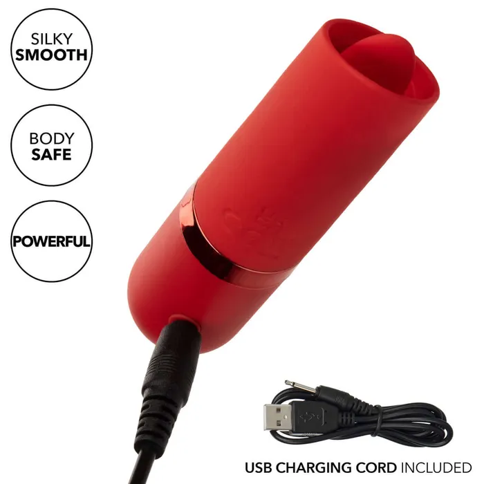 Kyst Flicker Red Tongue Vibrator California Exotic Novelties Vibrators