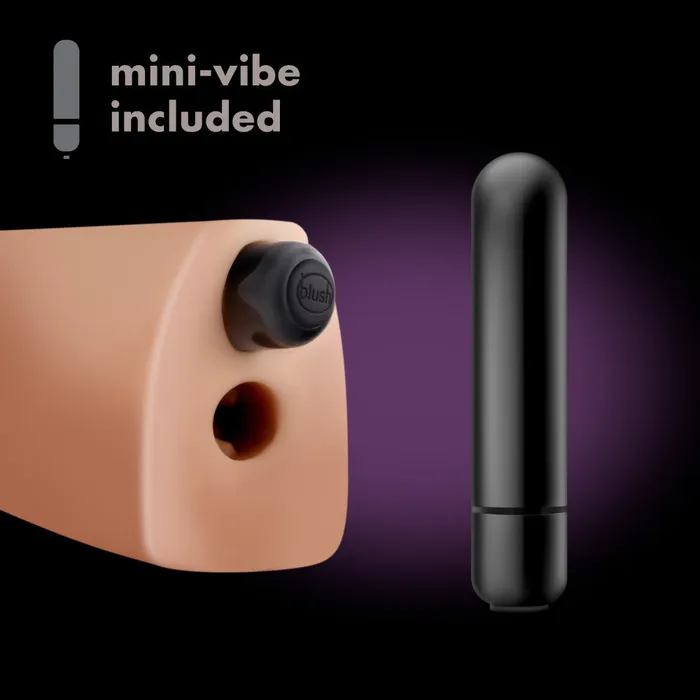 M Elite By Blush Soft Wet Renata Realistic Tan Masturbator Stroker Blush Male Sex Toys