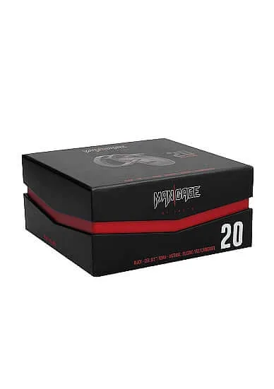 Mancage Model 20 Chastity Cock Cage Ultimate BDSM Control SHOTS AMERICA Male Sex Toys