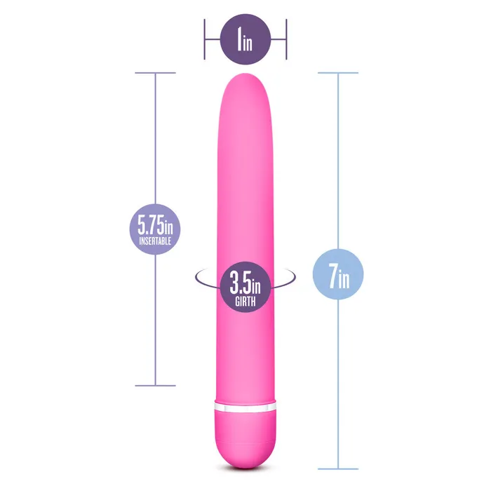Ros By Blush Luxuriate Pink 7Inch Vibrator Blush Vibrators