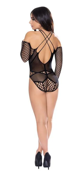 Seamless Long Sleeve Teddy Black OS from Magic Silk Lingerie Magic Silk Lingerie Vibrators Seamless Long Sleeve Teddy Black OS from Magic Silk Lingerie Magic Silk Lingerie Vibrators