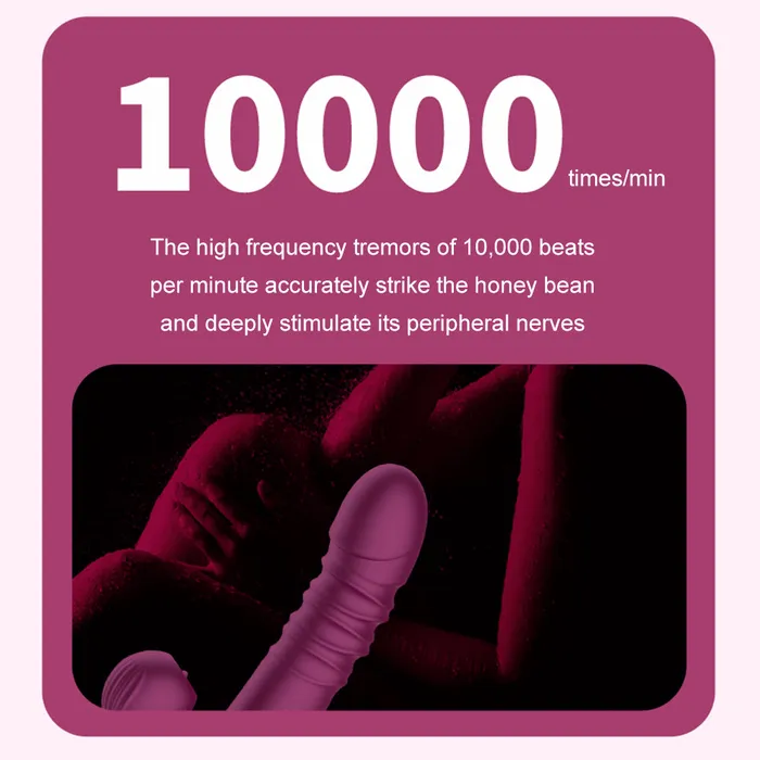 Vibrators Big Sucking Thrusting Vibrator Vibratoy Shop