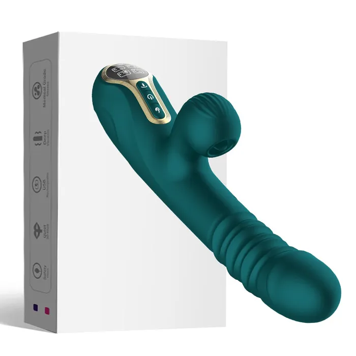 Vibrators Big Sucking Thrusting Vibrator Vibratoy Shop
