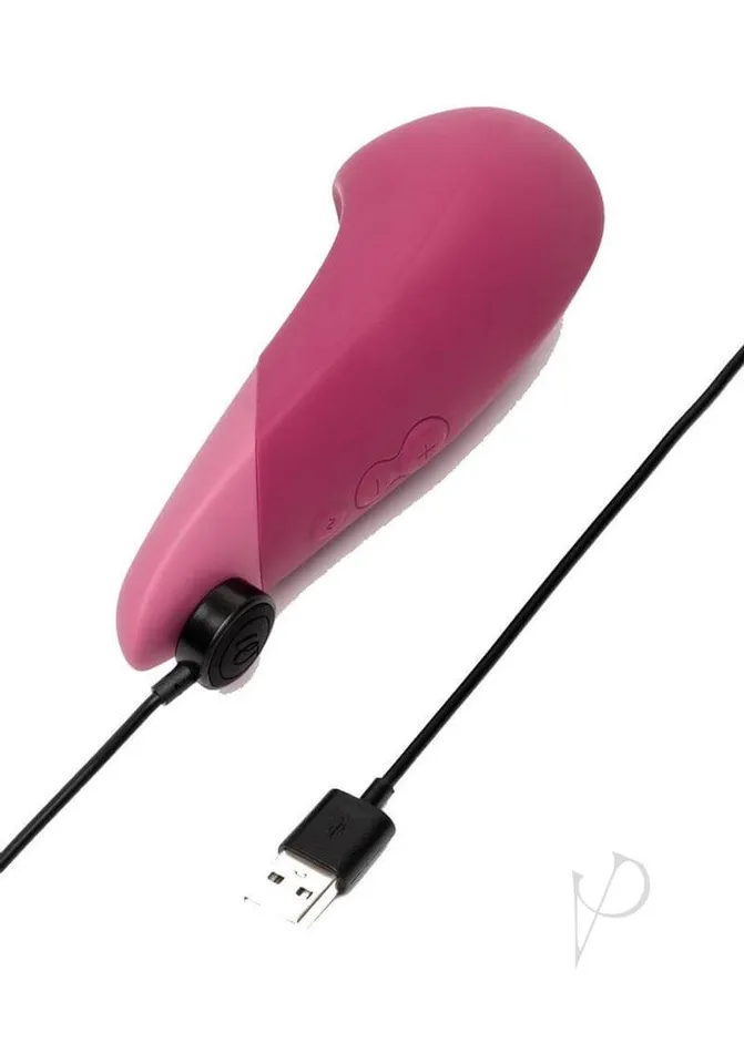 Wevibe Vibrators Womanizer Vibe Dusky Pink Noiseless Clitoral Vibrator with UltraWave Vibration